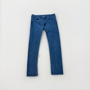 Levi's 510 Men's Jeans 34x32 (34x30)  Skinny Fit Stretch Denim Black